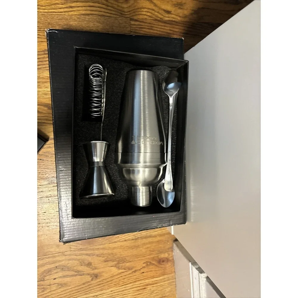 Mixology Mixer Cocktail Shaker Set‎ Bar Tools Stainless Steel